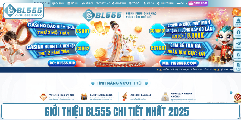 Giới thiệu BL555 chi tiết nhất 2025