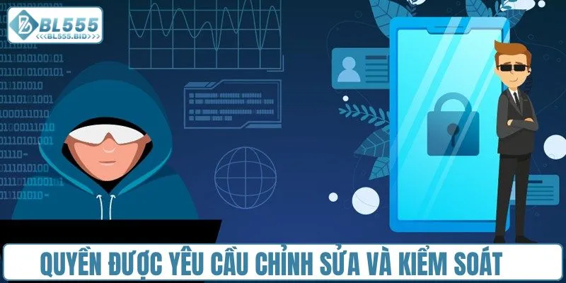 Quyền được yêu cầu chỉnh sửa và kiểm soát 