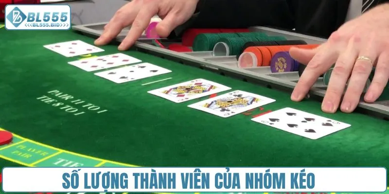 Số lượng thành viên của nhóm kéo